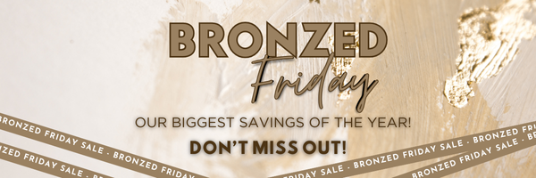 Bronzed friday email header
